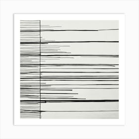 'Line Drawing' Art Print