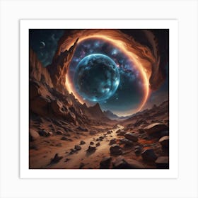 Spacescape Art Print