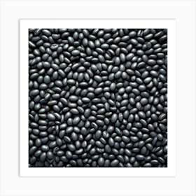 Black Beans 13 Art Print