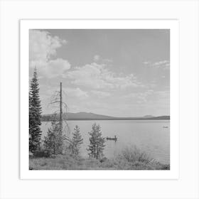 Douglas County, Oregon, Diamond Lake Resort Area By Russell Lee 2 Art Print