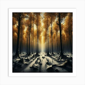 Forest 81 Art Print