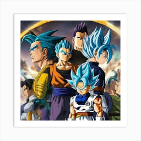 Dragon Ball Super 30 Art Print