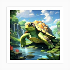 Turtle 4 Art Print