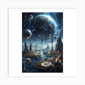 Space City Art Print