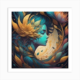 Mermaid 1 Art Print