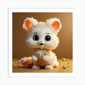 Cute Mouse 4 Art Print