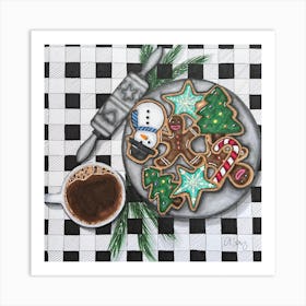 Christmas Cookies. 1 Art Print