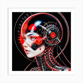 Cyborg Art Print