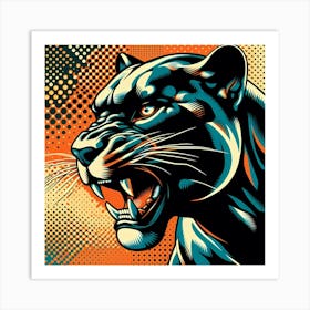 Pop Panther Art Print