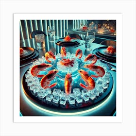 A Sci Fi Inspired Culinary Dish Named Plutonic Pr Art Print