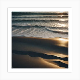 Sunset At The Beach 88 Art Print