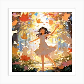 Autumn Leaves 4 Art Print