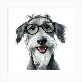 Schnauzer 37 Art Print