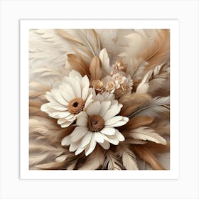 Boho Whispers of Elegance 38 Art Print