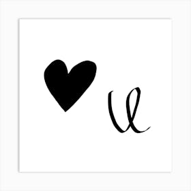 love you Art Print