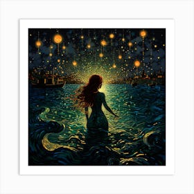 Mermaid 3 Art Print