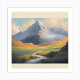 Mountain Stream Art Print