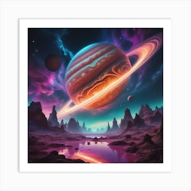 Saturn Art Print