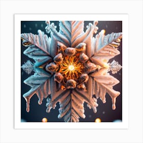 Snowflake 3 Art Print