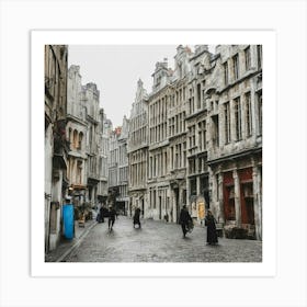 Brussels Street Art Print