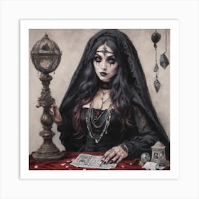 Satan'S Bride Art Print