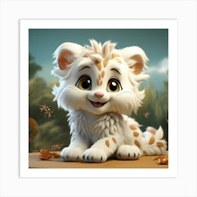 Cute Kitten 6 Art Print