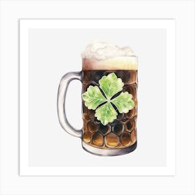 Irish Beer Art Print