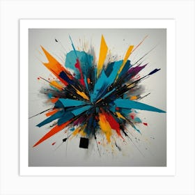 'Explosion' Art Print