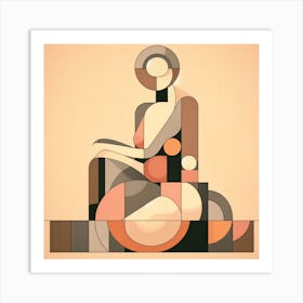 Abstract Woman 2 Art Print