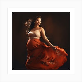 Maternity Portrait Art Print