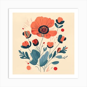 Flowers Art Print