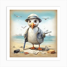 Sandpiper Art Print