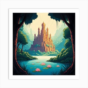 Majestic Castle Art Print