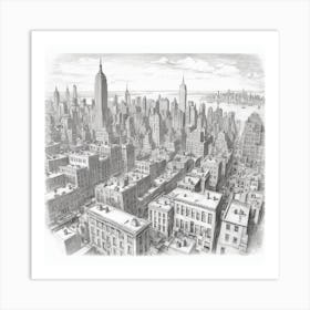 New York City 3 Art Print