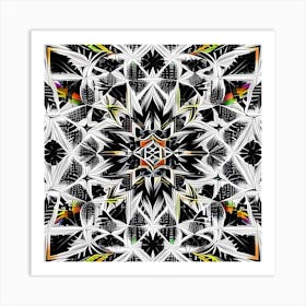 Abstract Mandala 23 Art Print