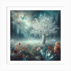 Fairy Forest 18 Art Print