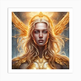 Angel Of The Sun Art Print