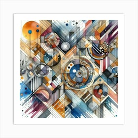 Abstract Abstract Painting 18 Art Print