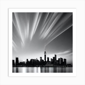 Hong Kong Skyline Art Print