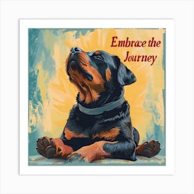 Embrace The Journey Art Print