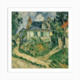 Cézanne'S House Art Print