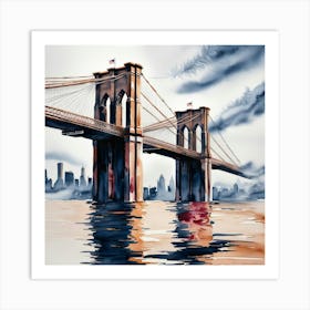 Brooklyn Bridge Art Print