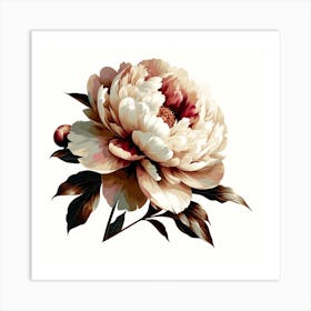 Peony Art Print