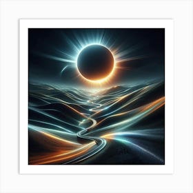 Eclipse Of The Sun 1 Art Print