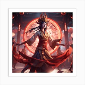 Dance for the Emperor Art Print