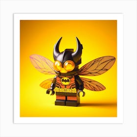Firefly from Batman in Lego style Art Print