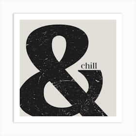 Ampersand Symbol Art Print