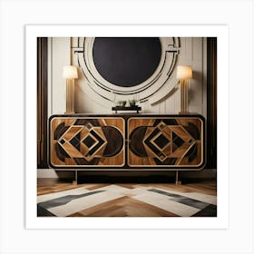 Deco Sideboard 4 Art Print