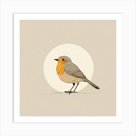 Robin 34 Art Print