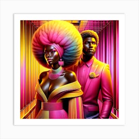 Afrofuturism 18 Art Print